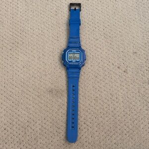 Casio Classic Blue Digital Smartwatch